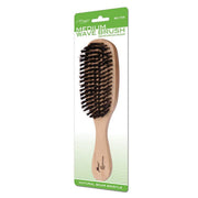 Gold Collection Medium Wave Brush – Natural Boar Bristle