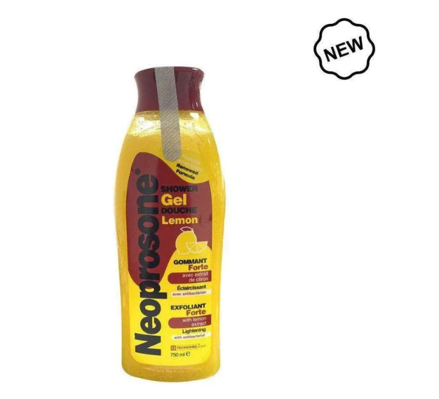 Neoprosone Lemon Exfoliating Forte Shower Gel 750ml