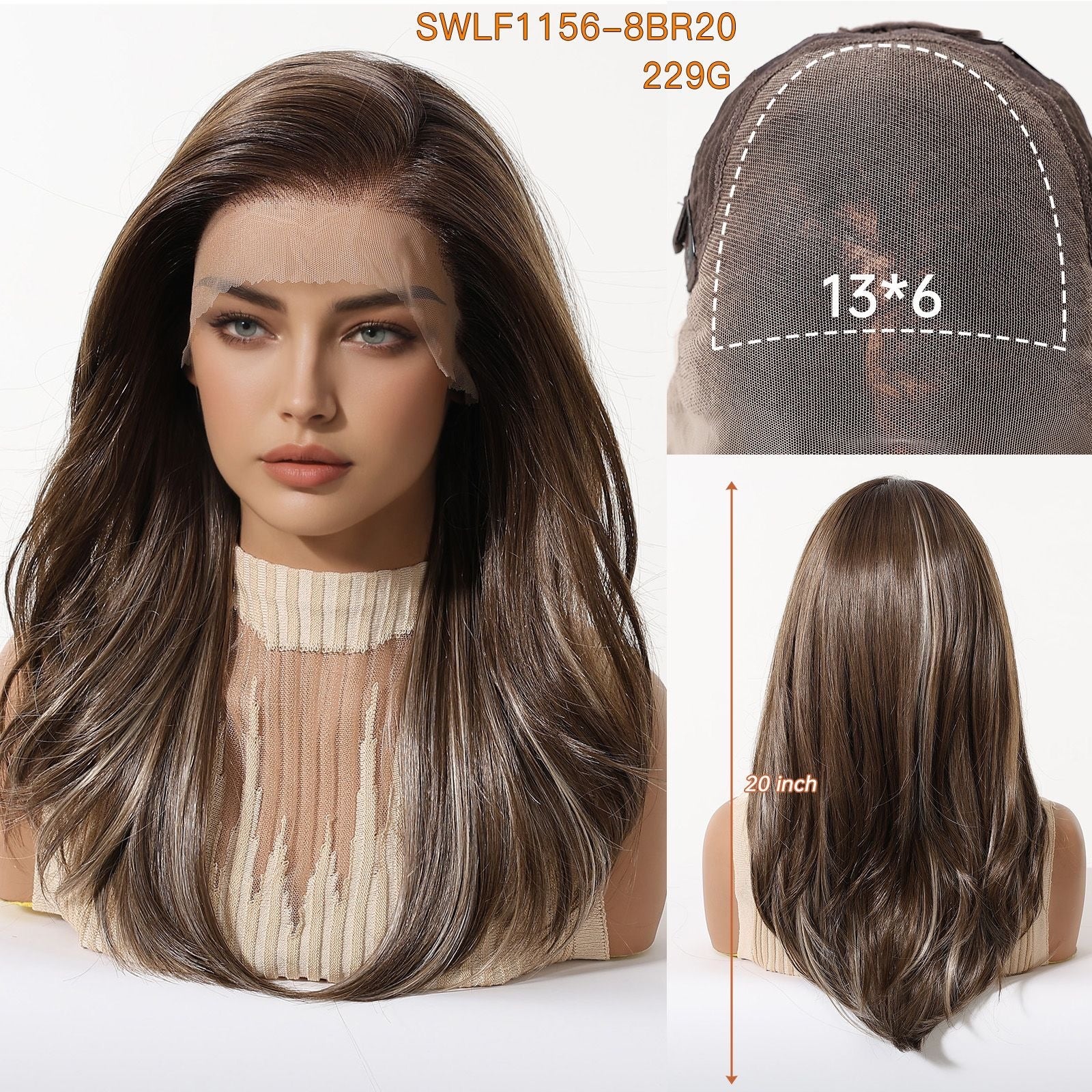 Sophia 13x4 Deep Lace Synthetic Wig