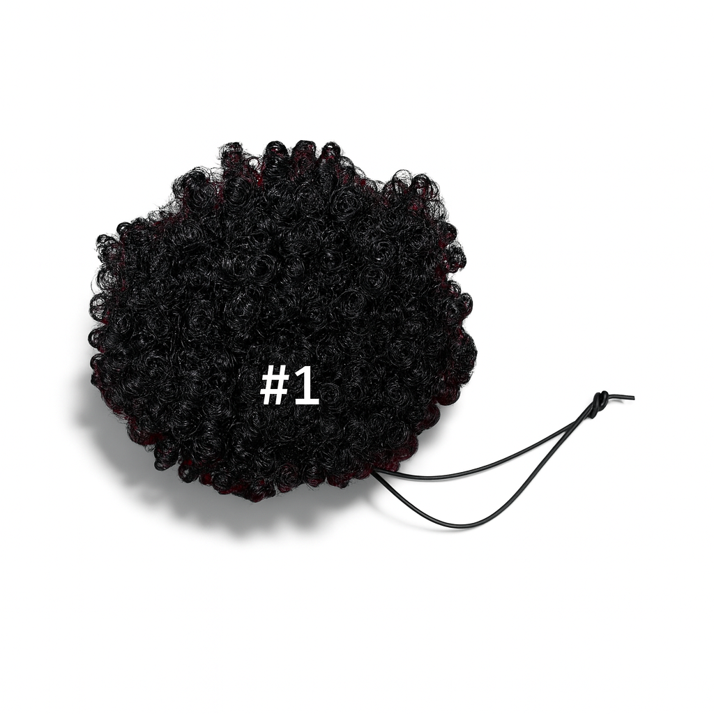 Big Afro Puff Draw-String Ponytail