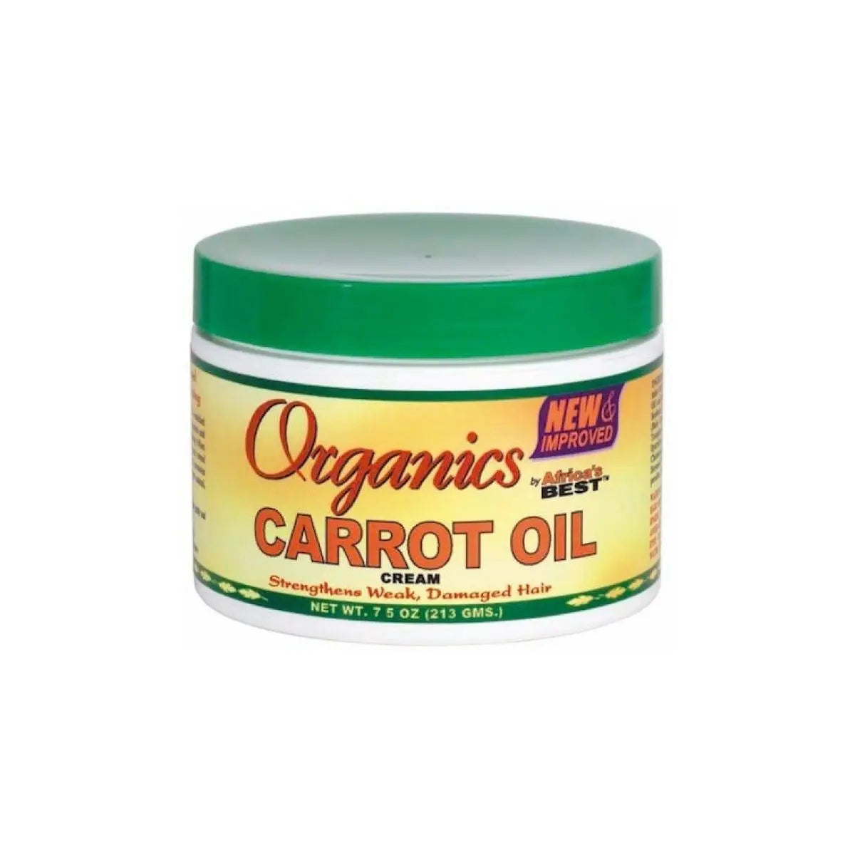 Africa’s Best Organics Carrot Oil Cream – 213 g (7.5 oz)