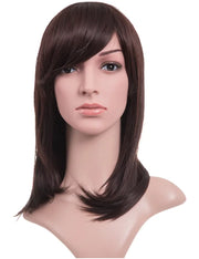 Alice Medium-Length Straight Layer Cut Full Head Wig