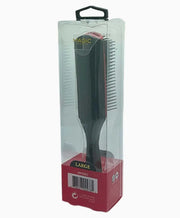 Large Rubber Pad Styling Brush – Black