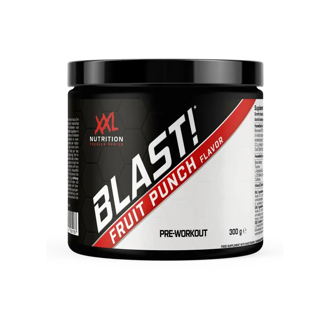 Blast pre-workout Fruit Punch flavor 300g