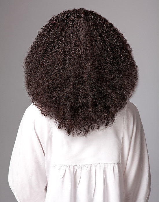 Bohemian Style Wig - Natural Brazillian Hair 18"