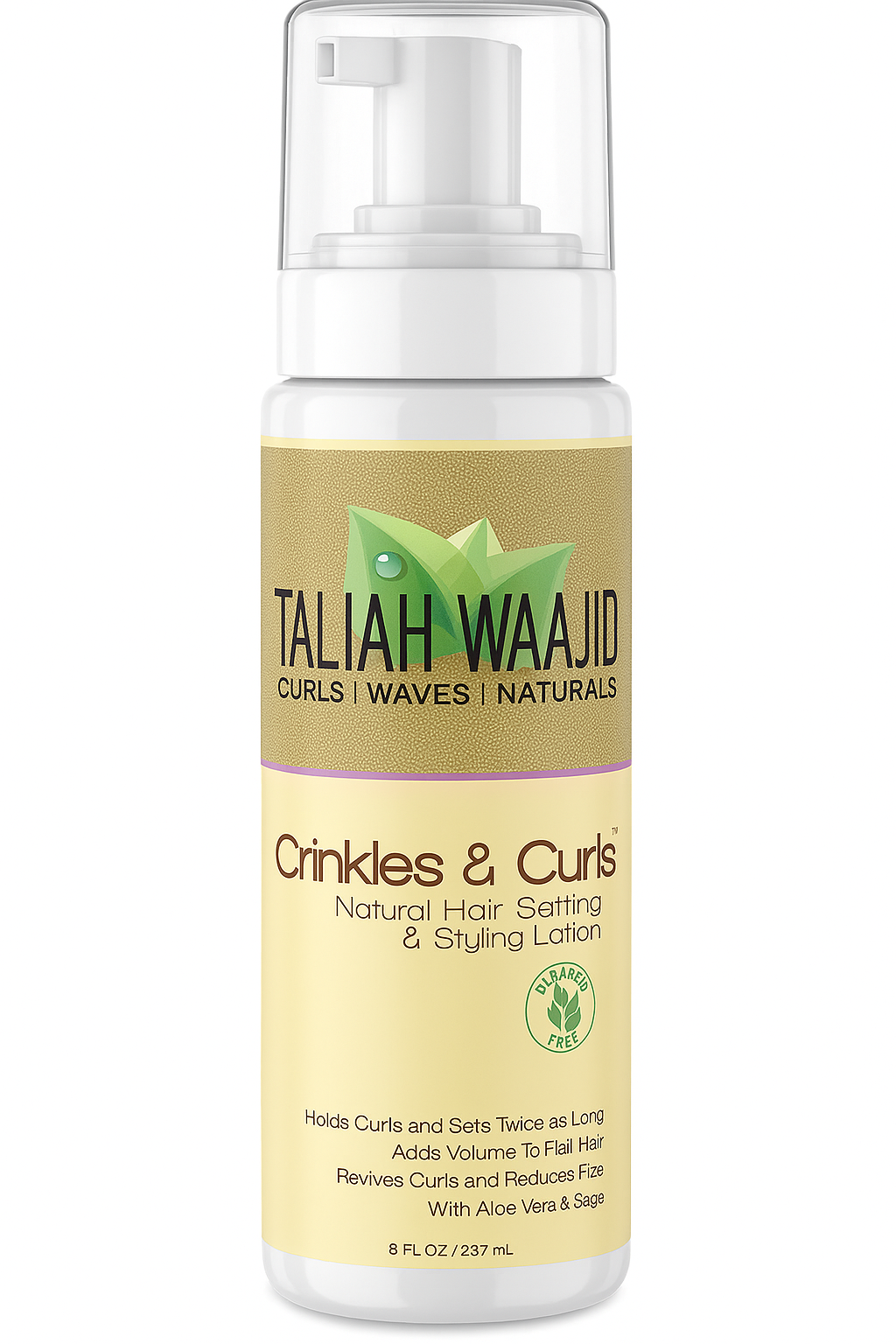 Taliah Waajid Crinkles & Curls Natural Hair Setting & Styling Lotion 237ml