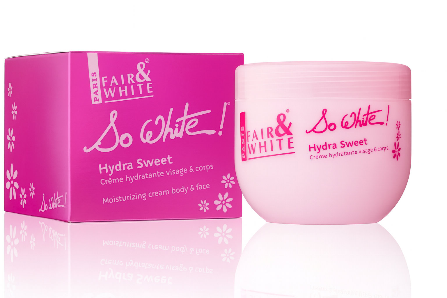 Fair & White So White Hydra Sweet Moisturizing Cream Body & Face 400ml