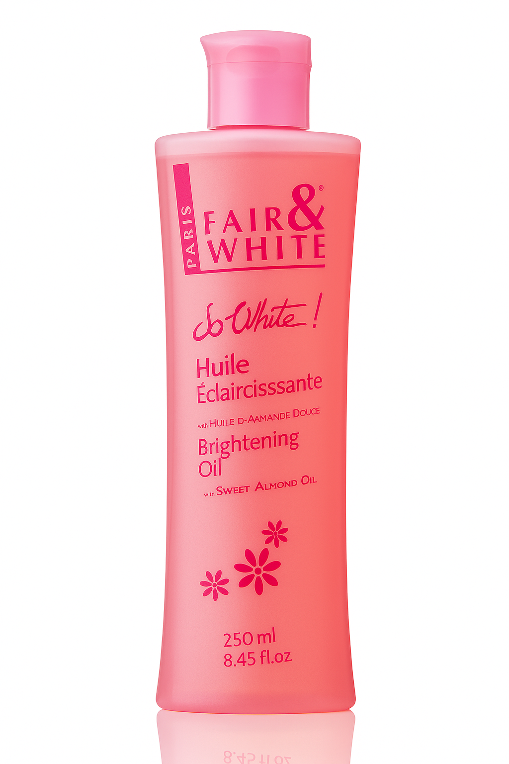 Fair & White So White! Brightening Oil with Sweet Almond Oil 250ml