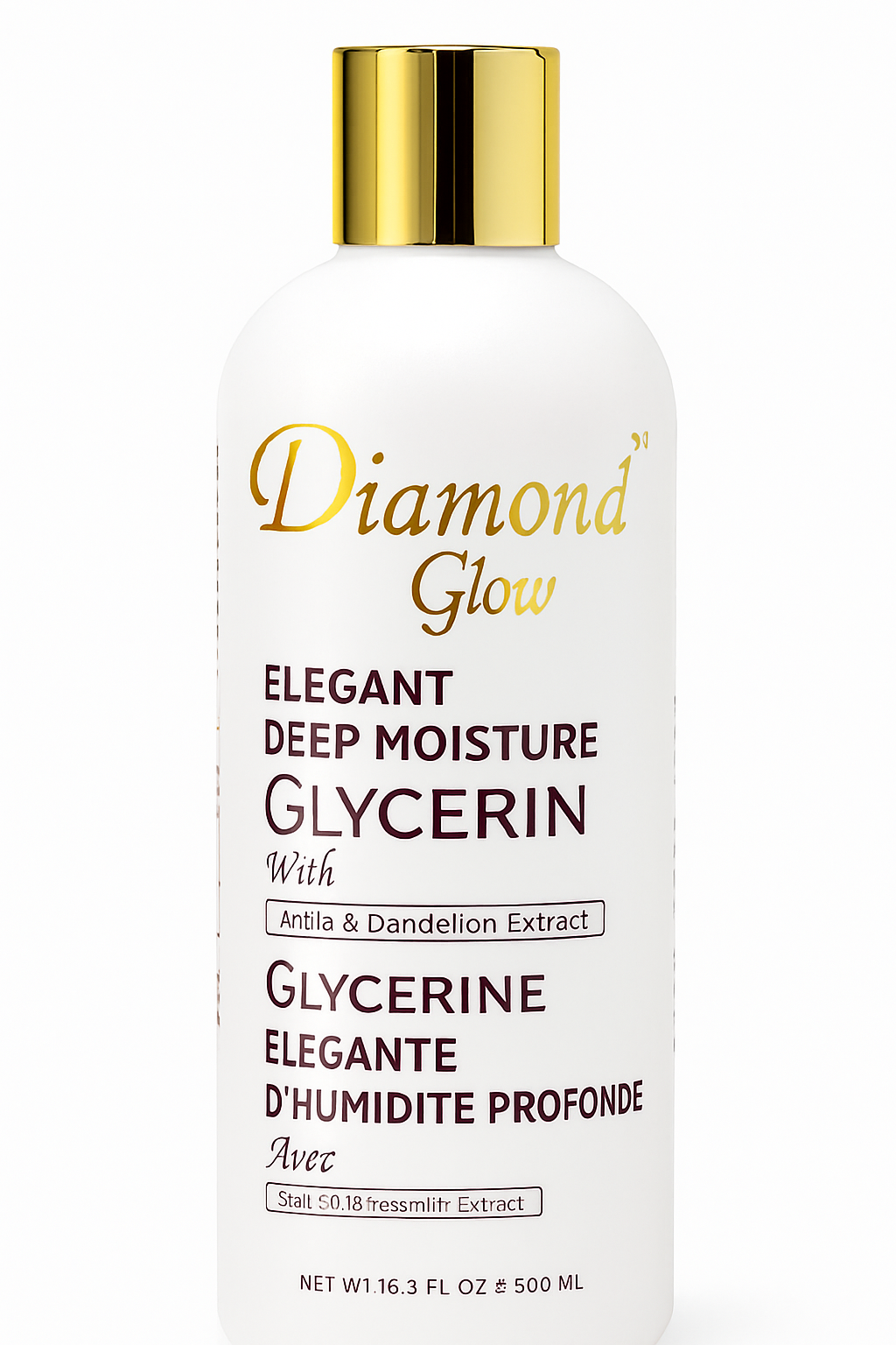 Diamond Glow Elegant Deep Moisture Glycerin with Amla & Dandelion Extract 500ml