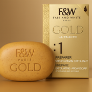 Fair & White Gold Exfoliating Soap 200g