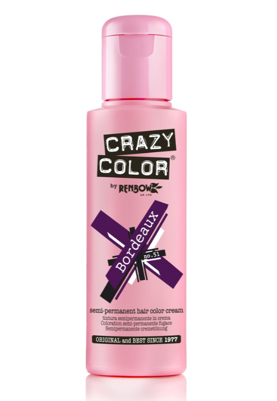 Crazy Color Semi-Permanent Hair Color Cream 100ml