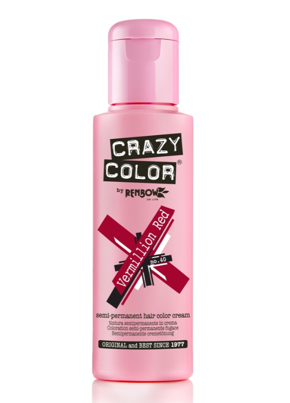 Crazy Color Semi-Permanent Hair Color Cream 100ml
