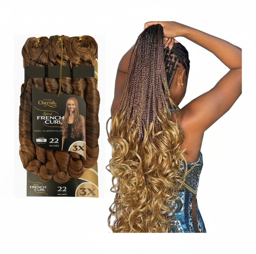 Spiral French Curl 3X