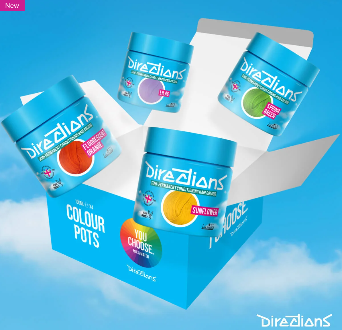 Directions Semi-Permanent Conditioning Hair Colour 100ml