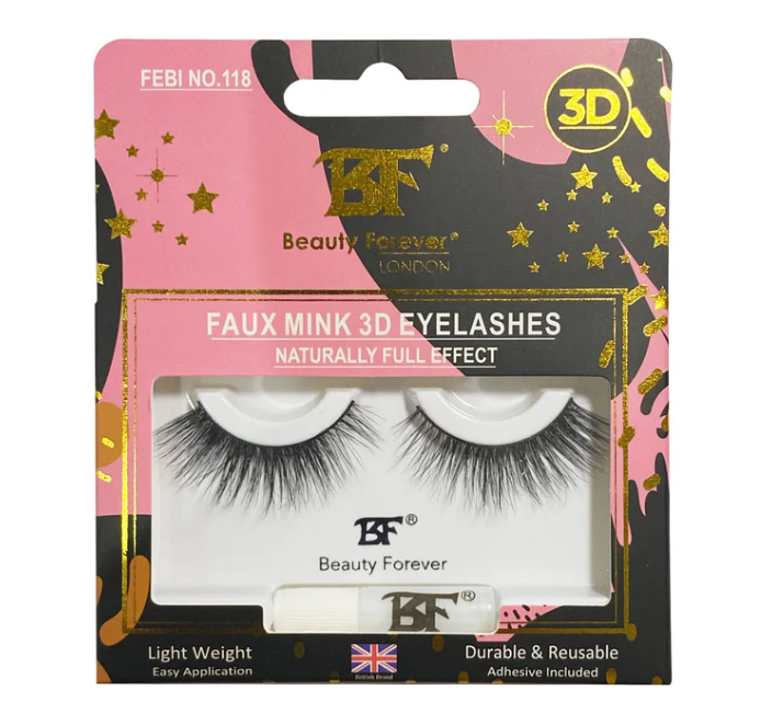 Bf Faux Mink 3D Eyelashes