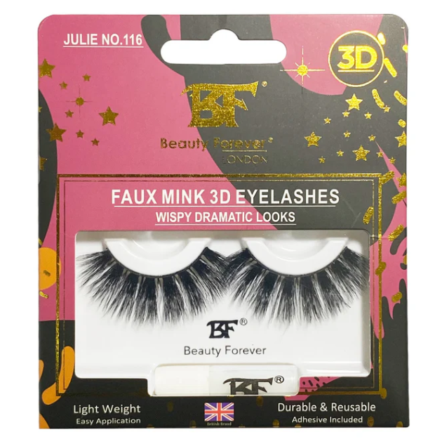 Bf Faux Mink 3D Eyelashes