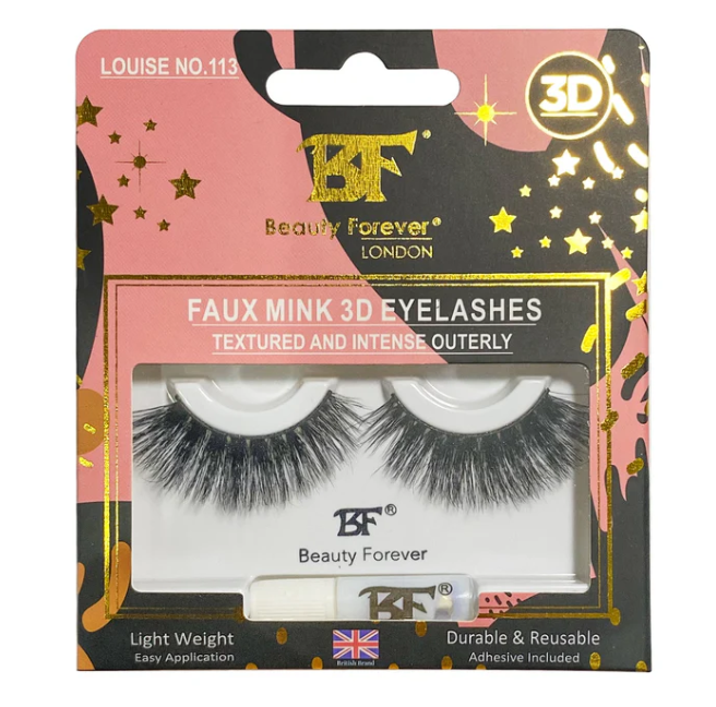 Bf Faux Mink 3D Eyelashes