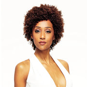 Human Hair Wig 12" Tight Ringlet Curls