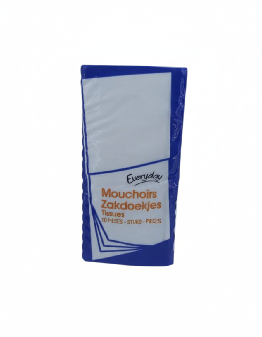 Everyday Tissues Handkerchiefs 10 Pieces