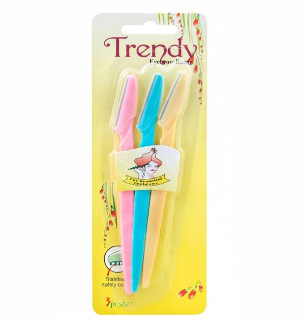 Trendy Eyebrow Razor Set