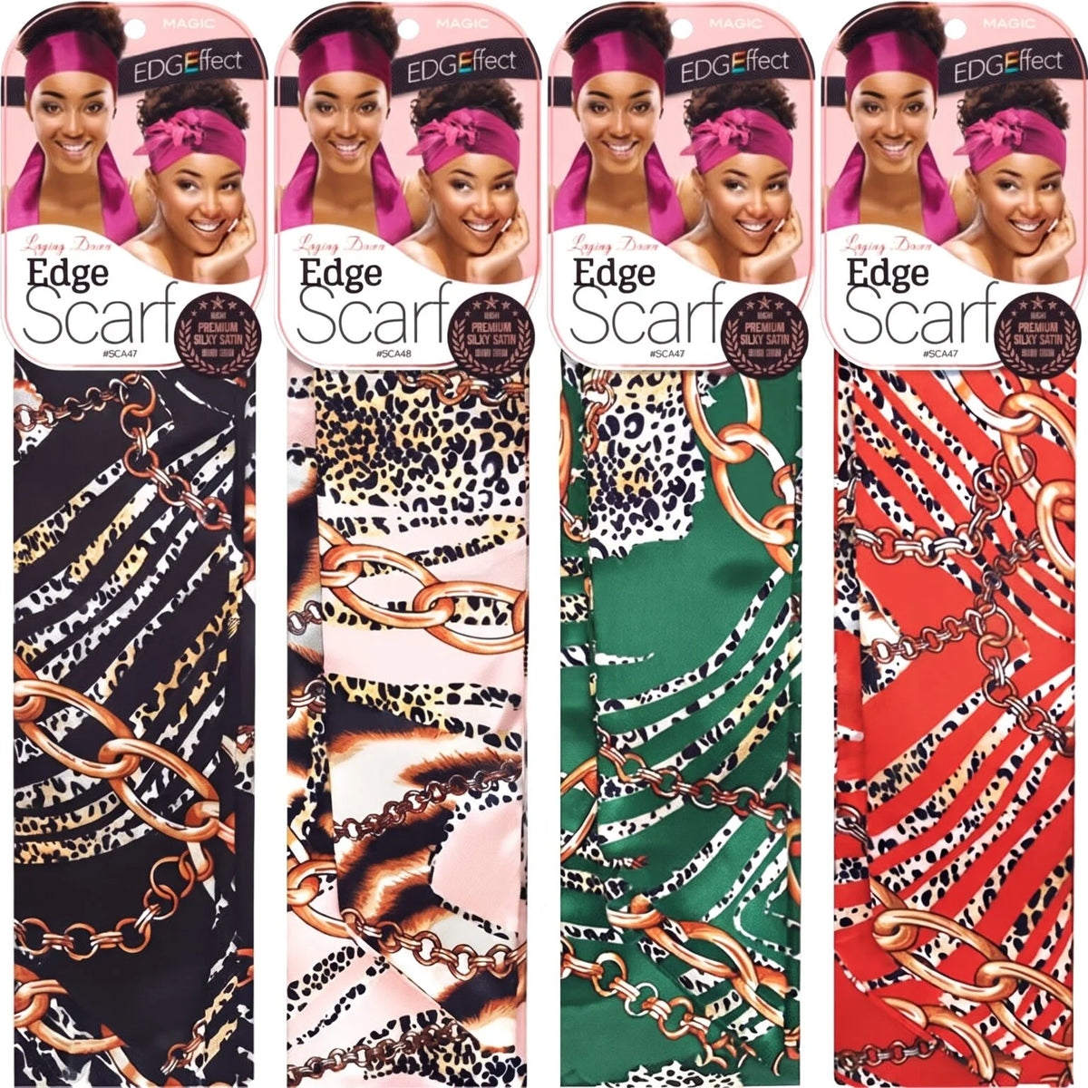 Edge Effect Laying Down Edge Scarf – Assorted Patterns