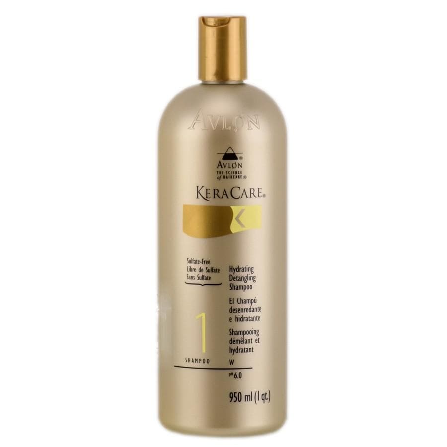 KeraCare Hydrating Detangling Shampoo (Sulfate-Free) – 8 oz (240 ml) / 32 oz (950 ml)