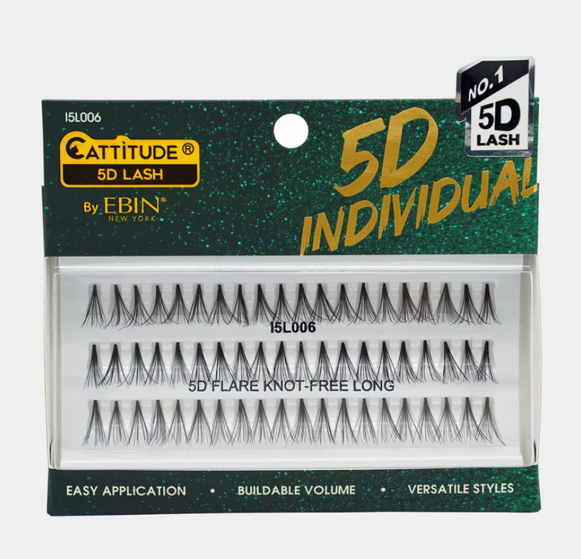 Cattitude 5D Individual Lashes Long