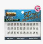 Cattitude 5D Individual Lashes Natural Short