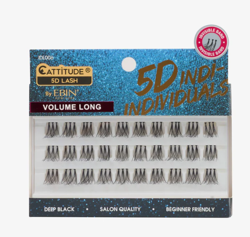 Cattitude 5D Individual Lashes Volume Long