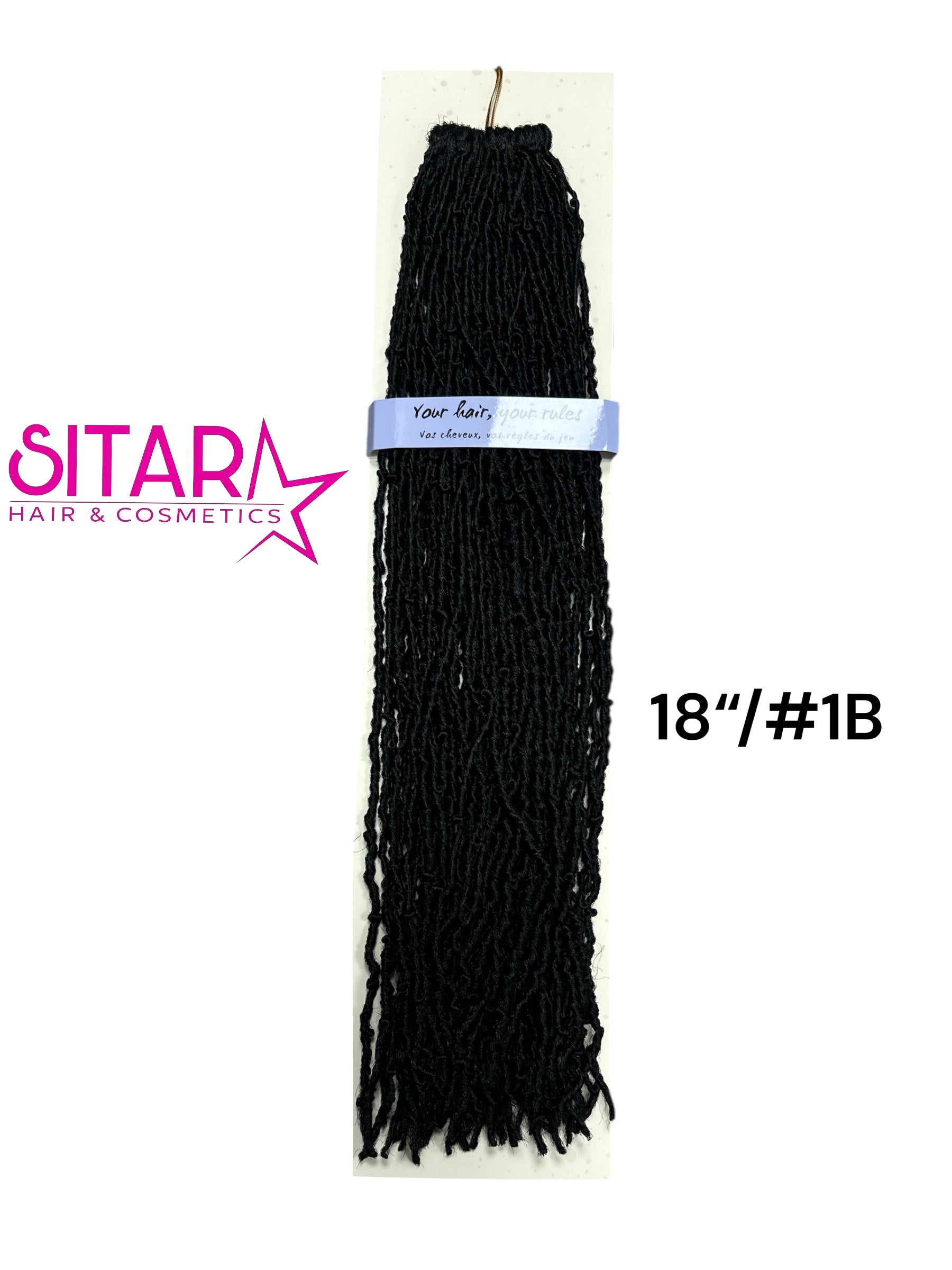 Micro Locs Pre-Looped Synthetic Faux Locs