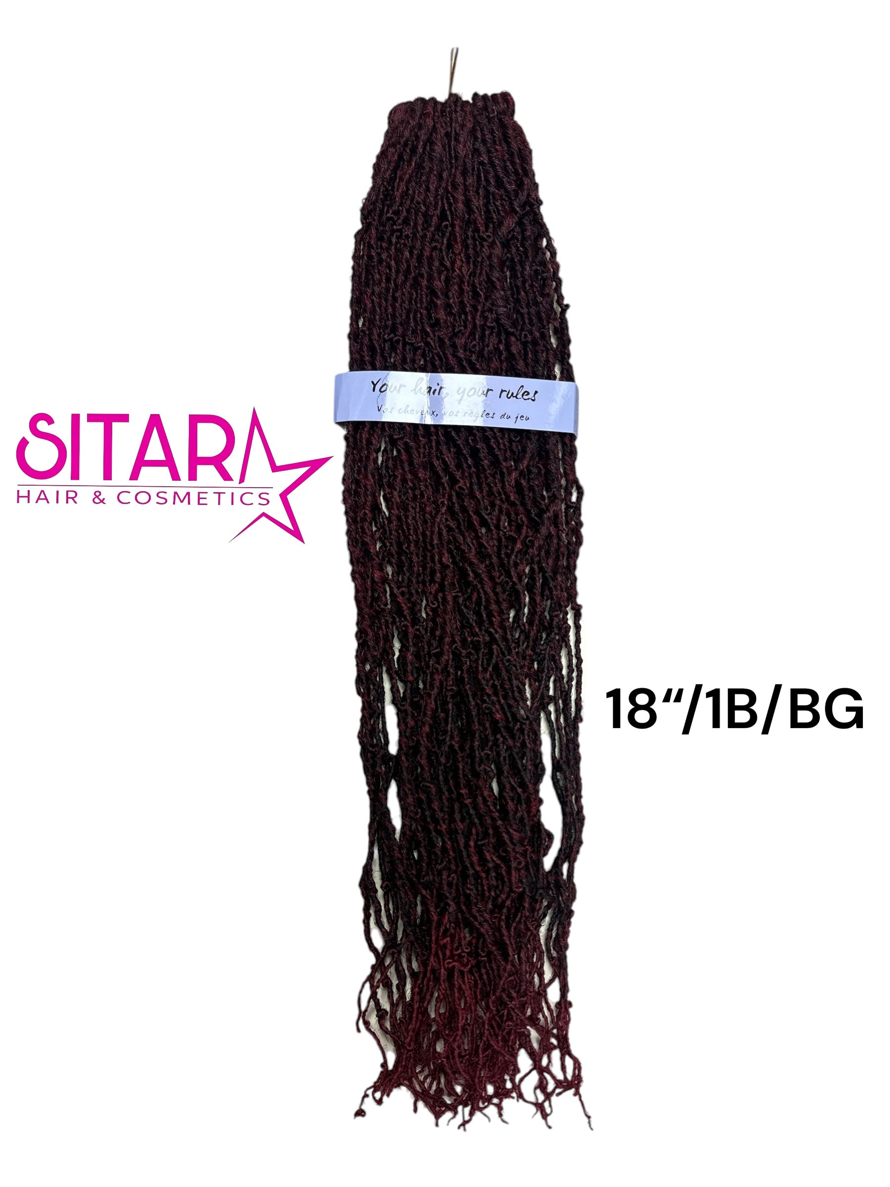 Micro Locs Pre-Looped Synthetic Faux Locs