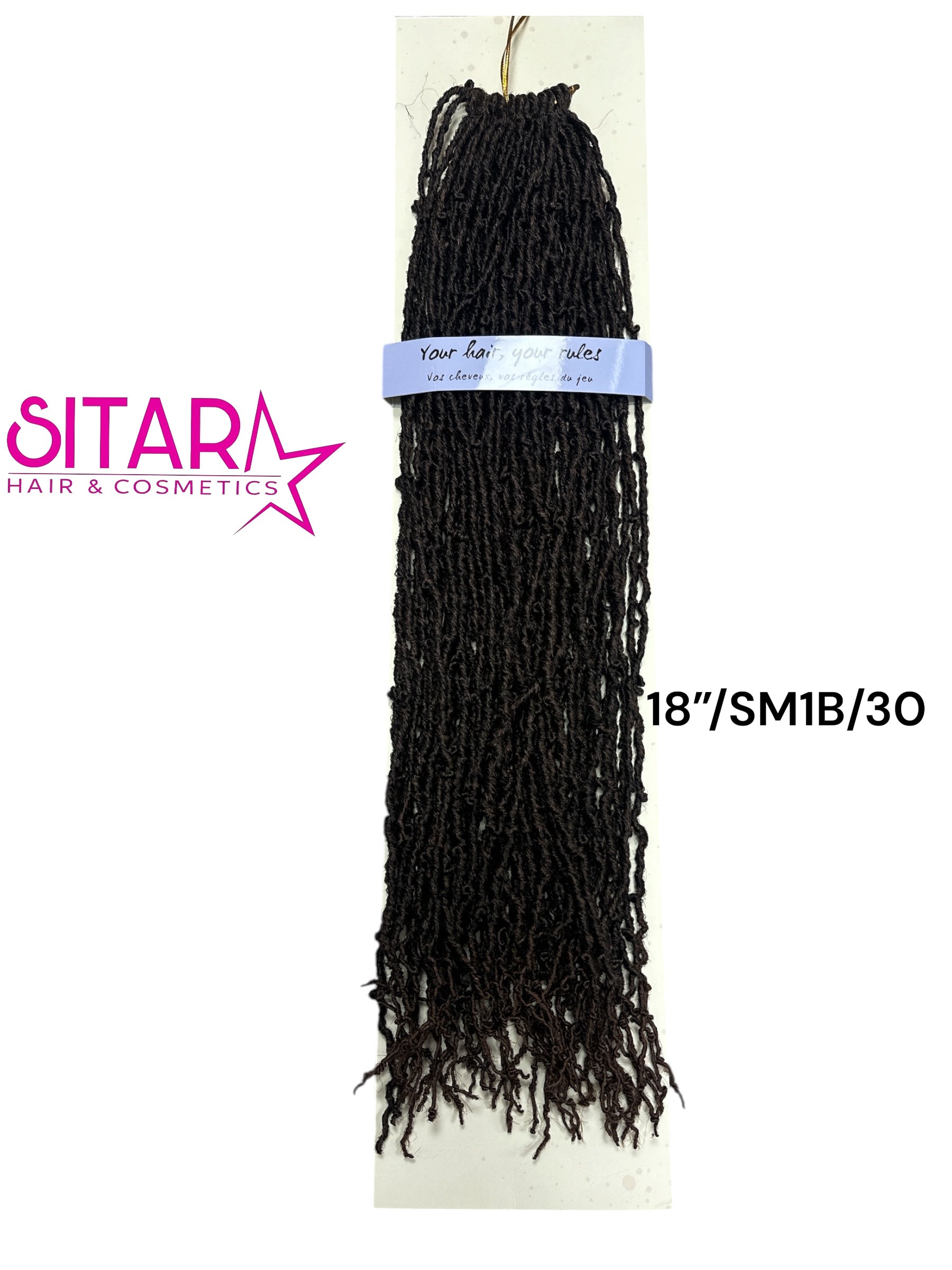 Micro Locs Pre-Looped Synthetic Faux Locs