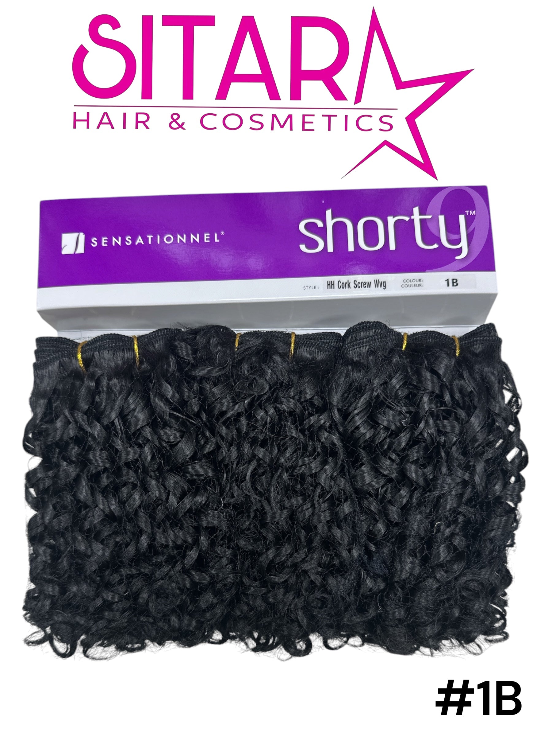 Shorty Cork Screw Wig - 9"