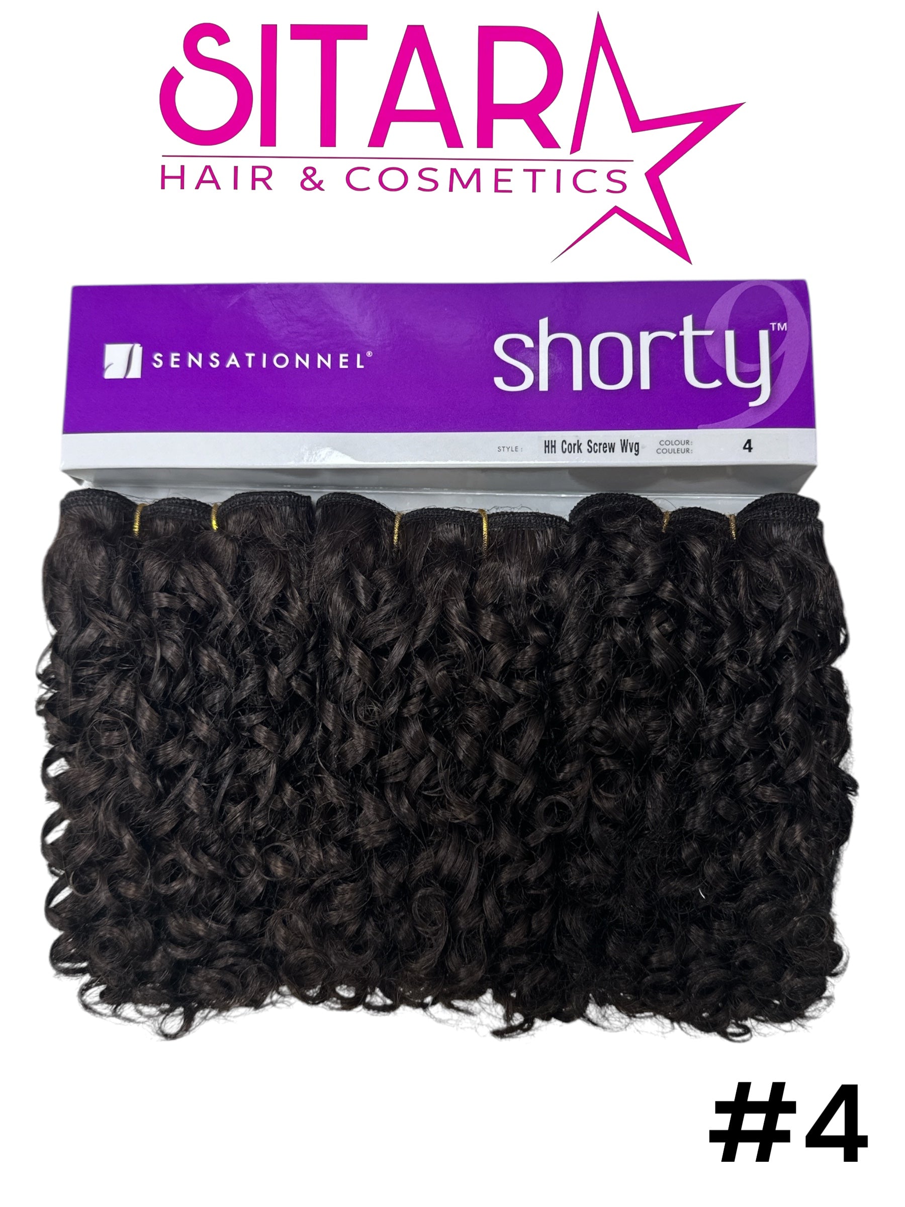 Shorty Cork Screw Wig - 9"