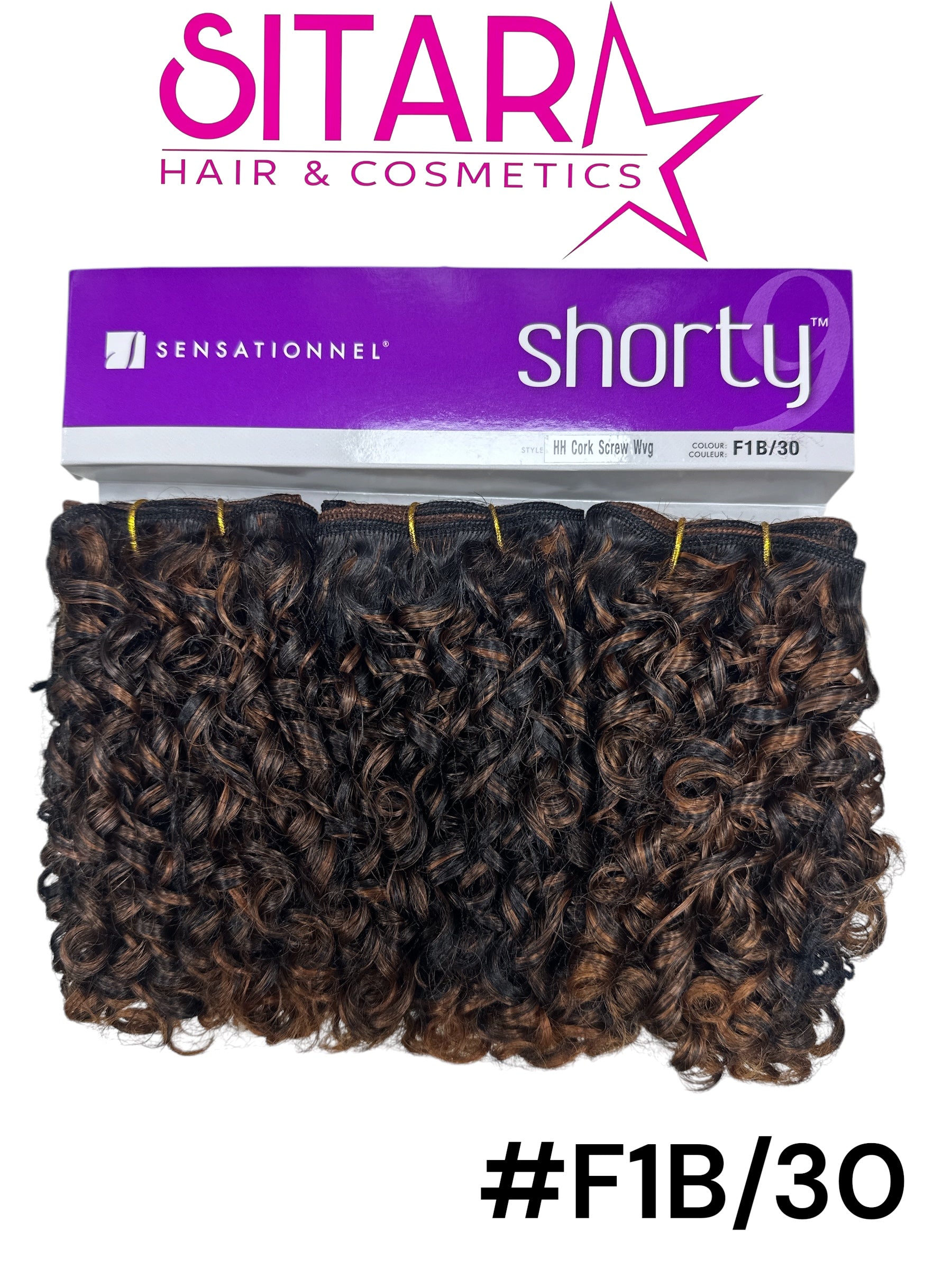 Shorty Cork Screw Wig - 9"