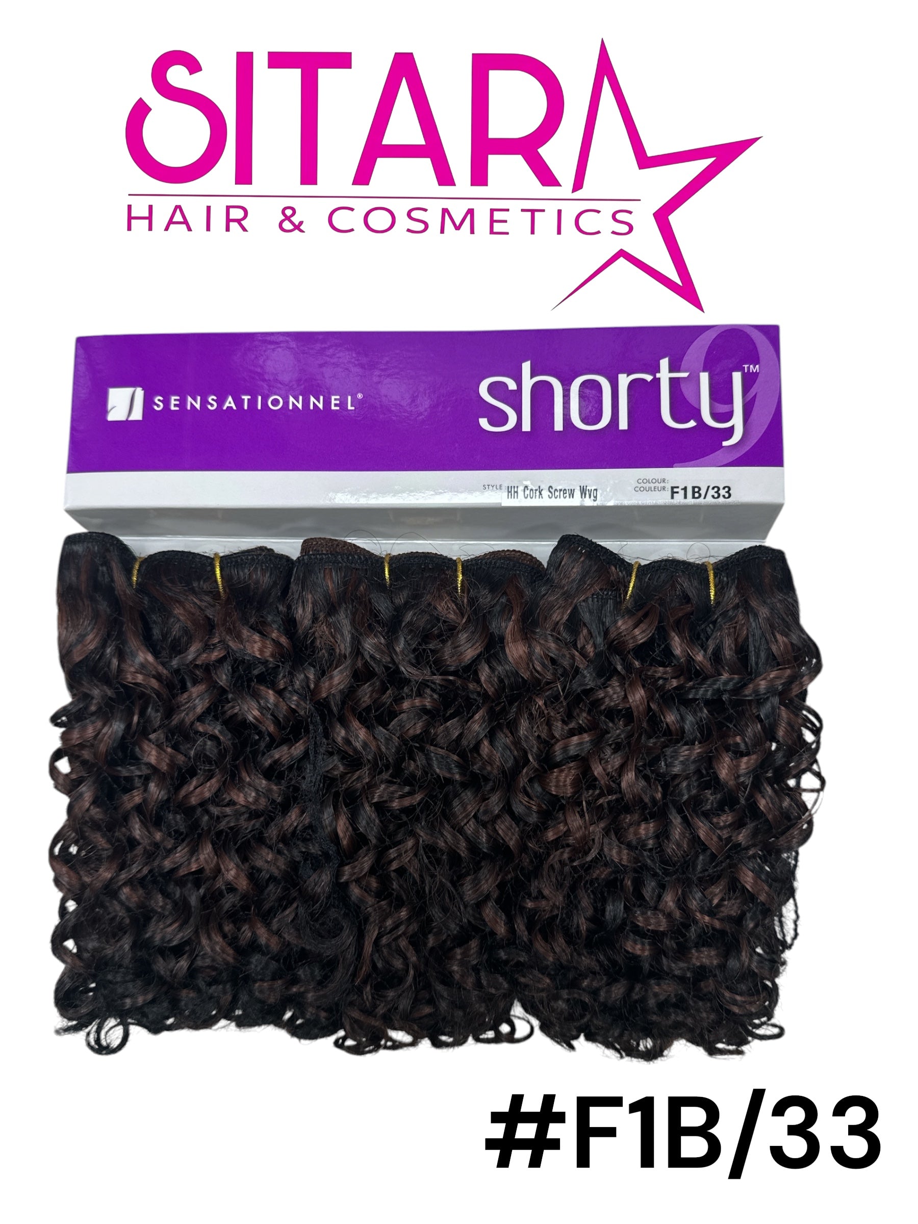 Shorty Cork Screw Wig - 9"