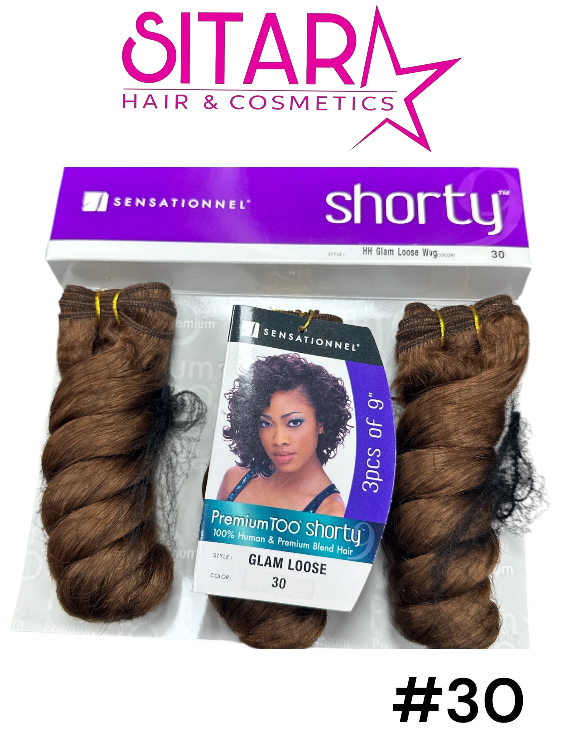 Shorty Glam Loose Wig - 9"