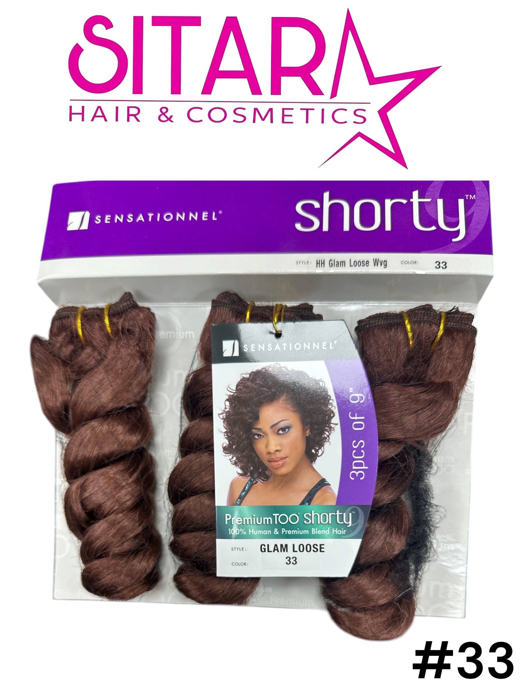 Shorty Glam Loose Wig - 9"