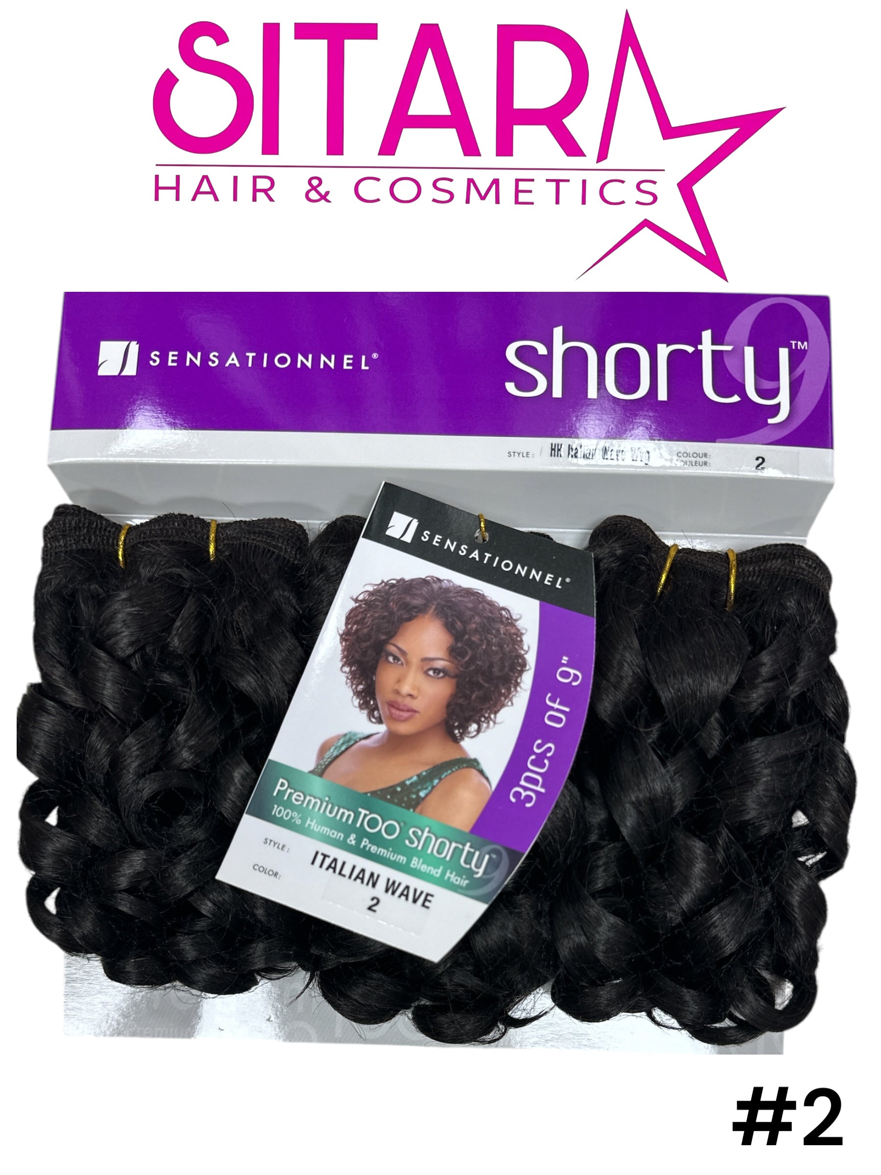 Shorty Italian Wave Wig - 9"