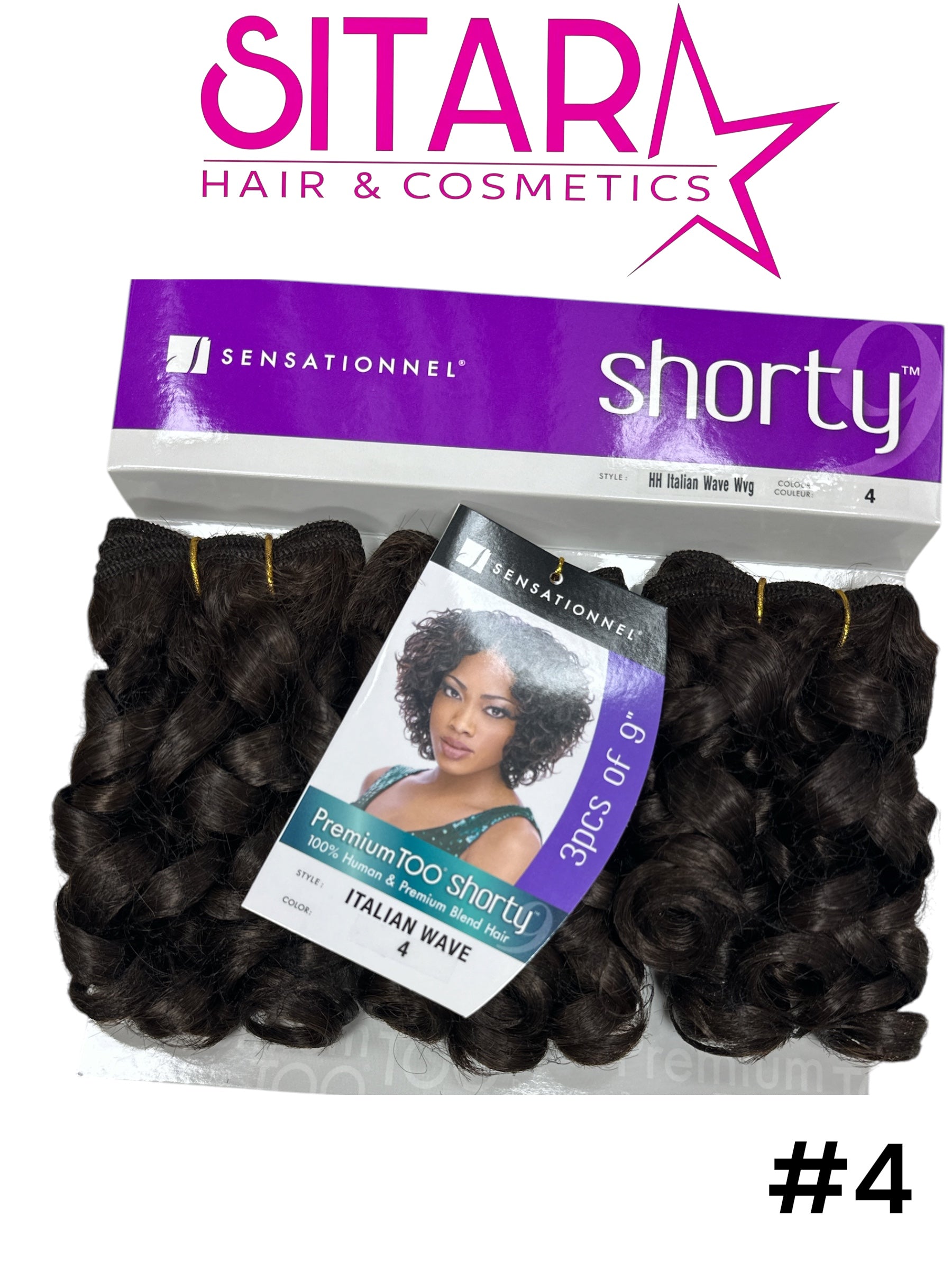 Shorty Italian Wave Wig - 9"