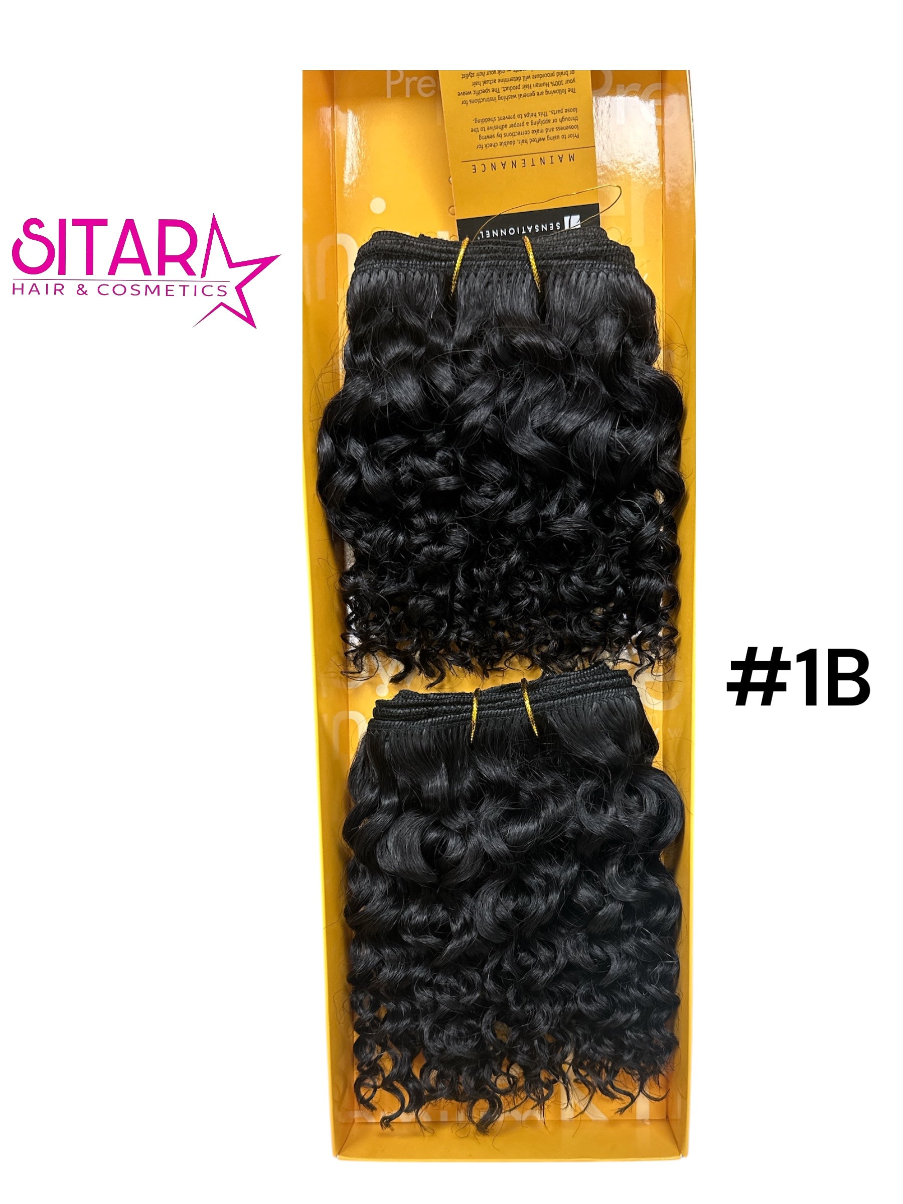 Double JC Human Hair Weave - 8"