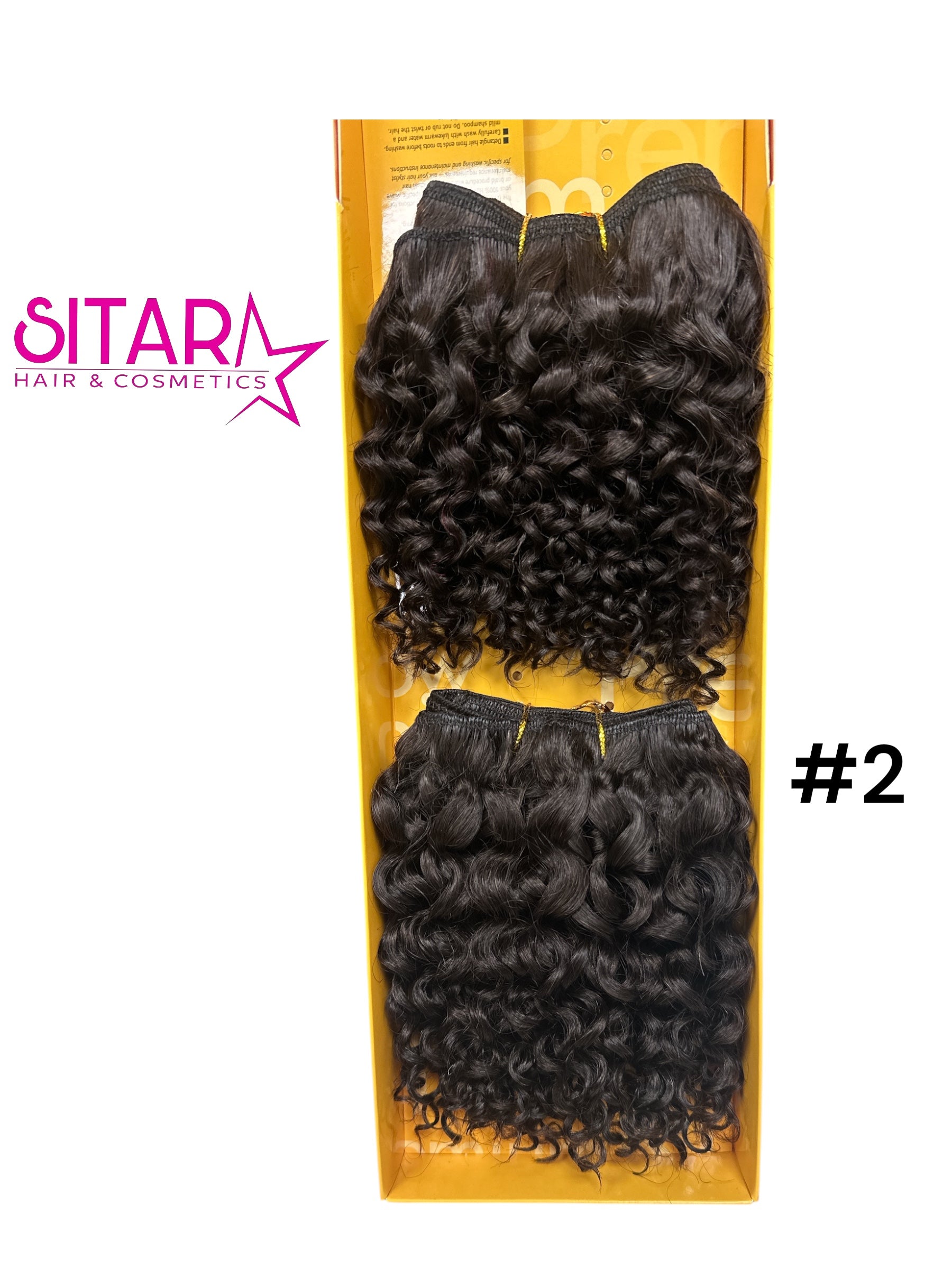 Double JC Human Hair Weave - 8"