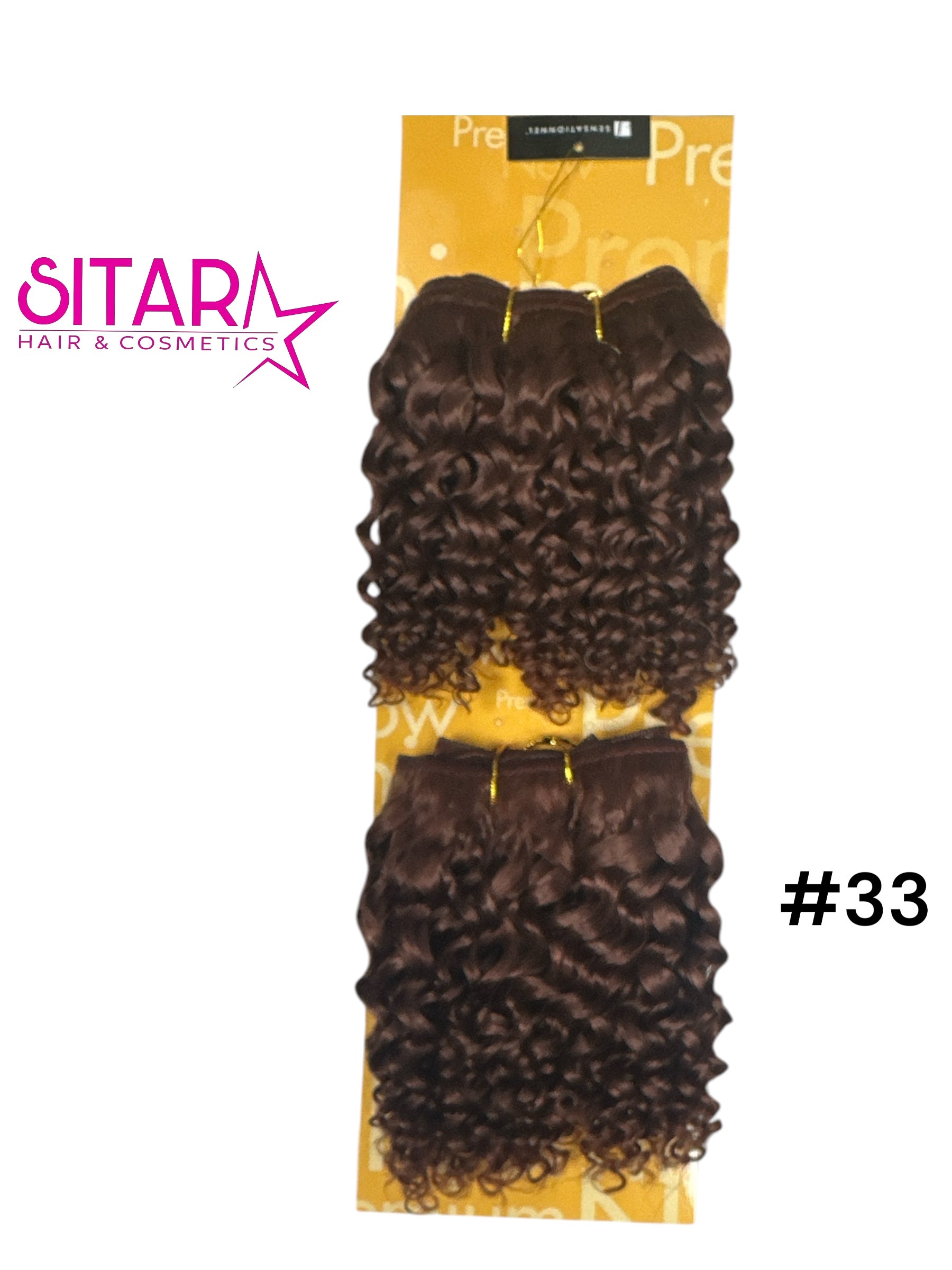 Double JC Human Hair Weave - 8"
