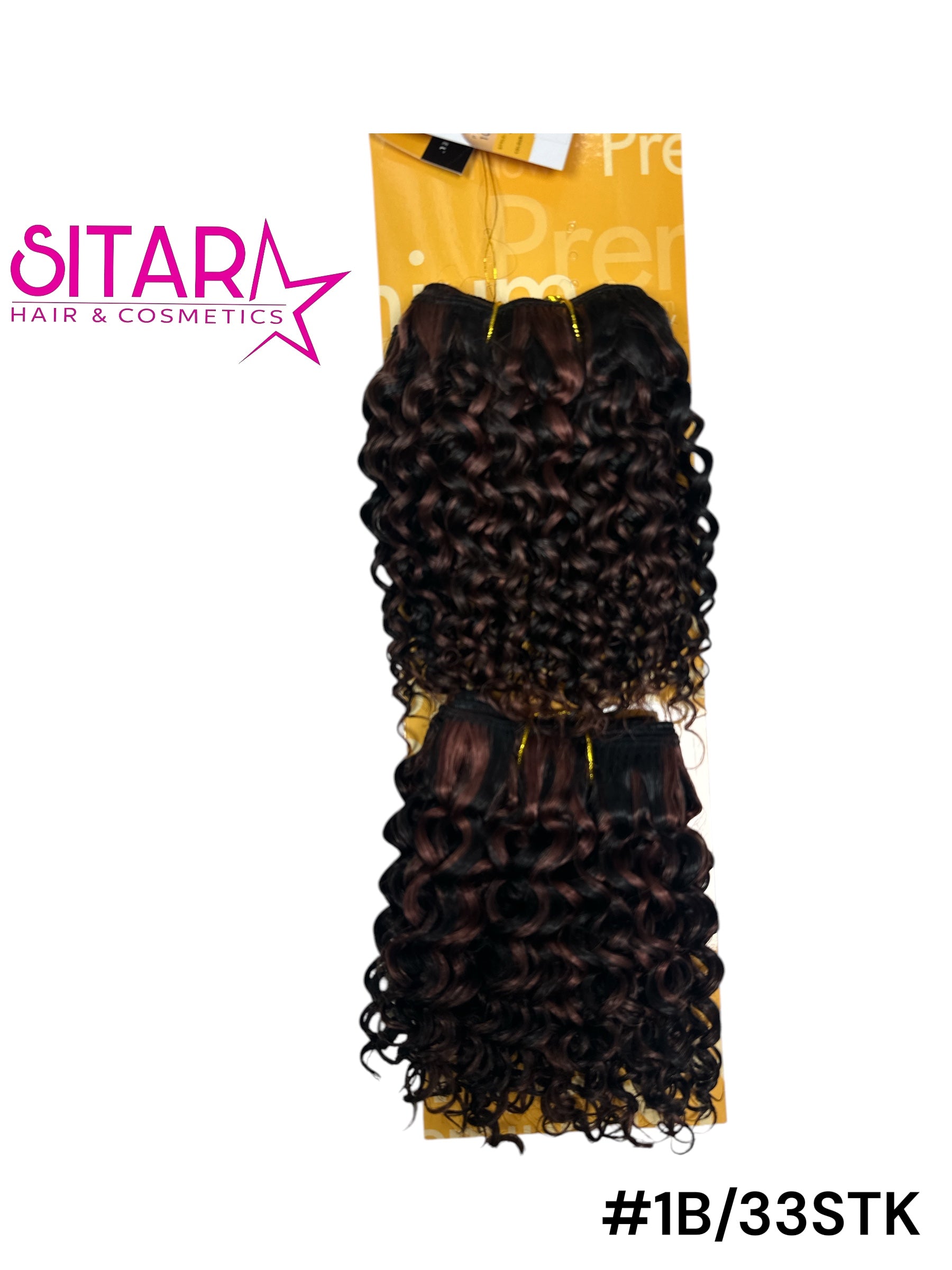 Double JC Human Hair Weave - 8"