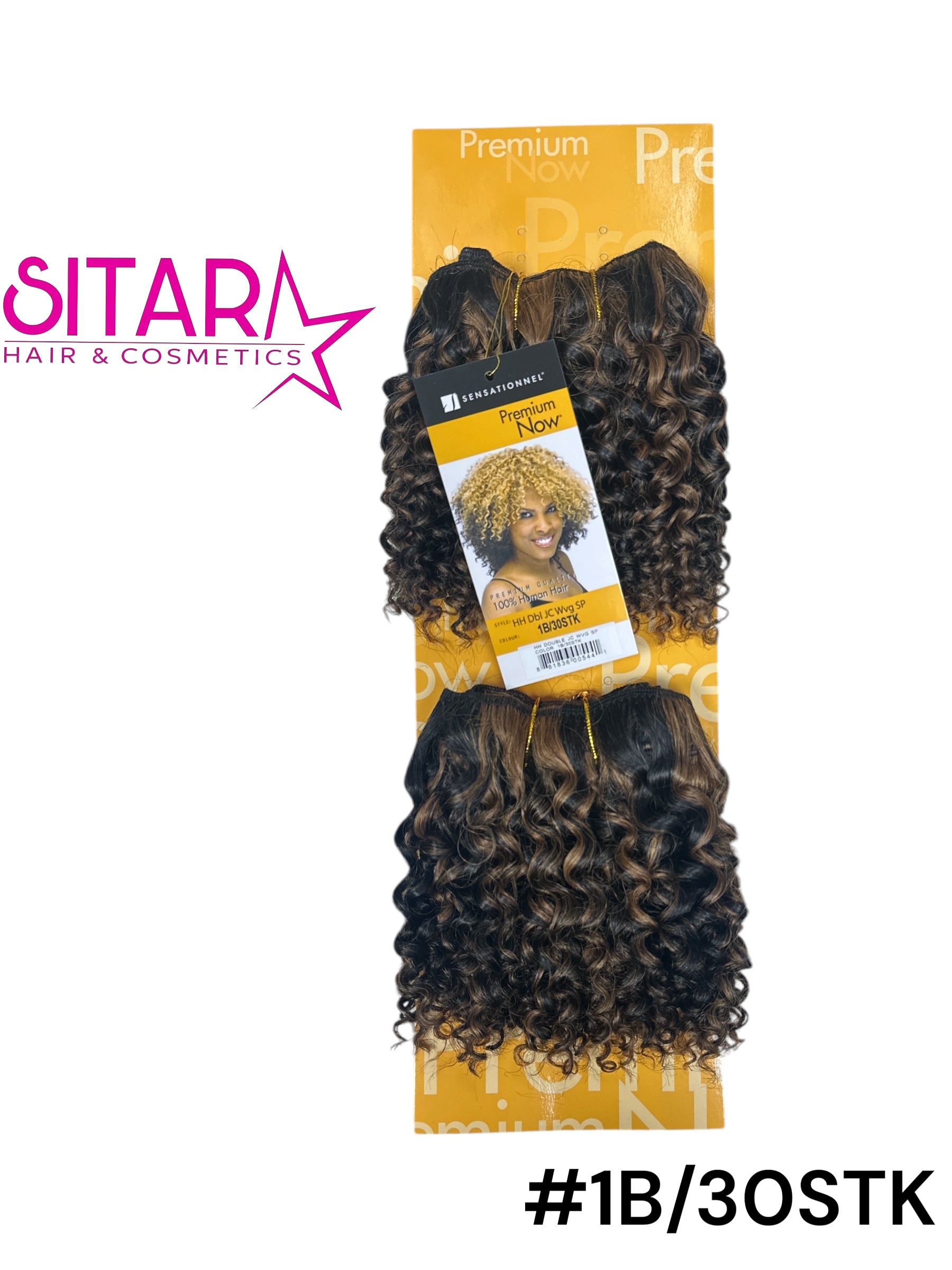 Double JC Human Hair Weave - 8"