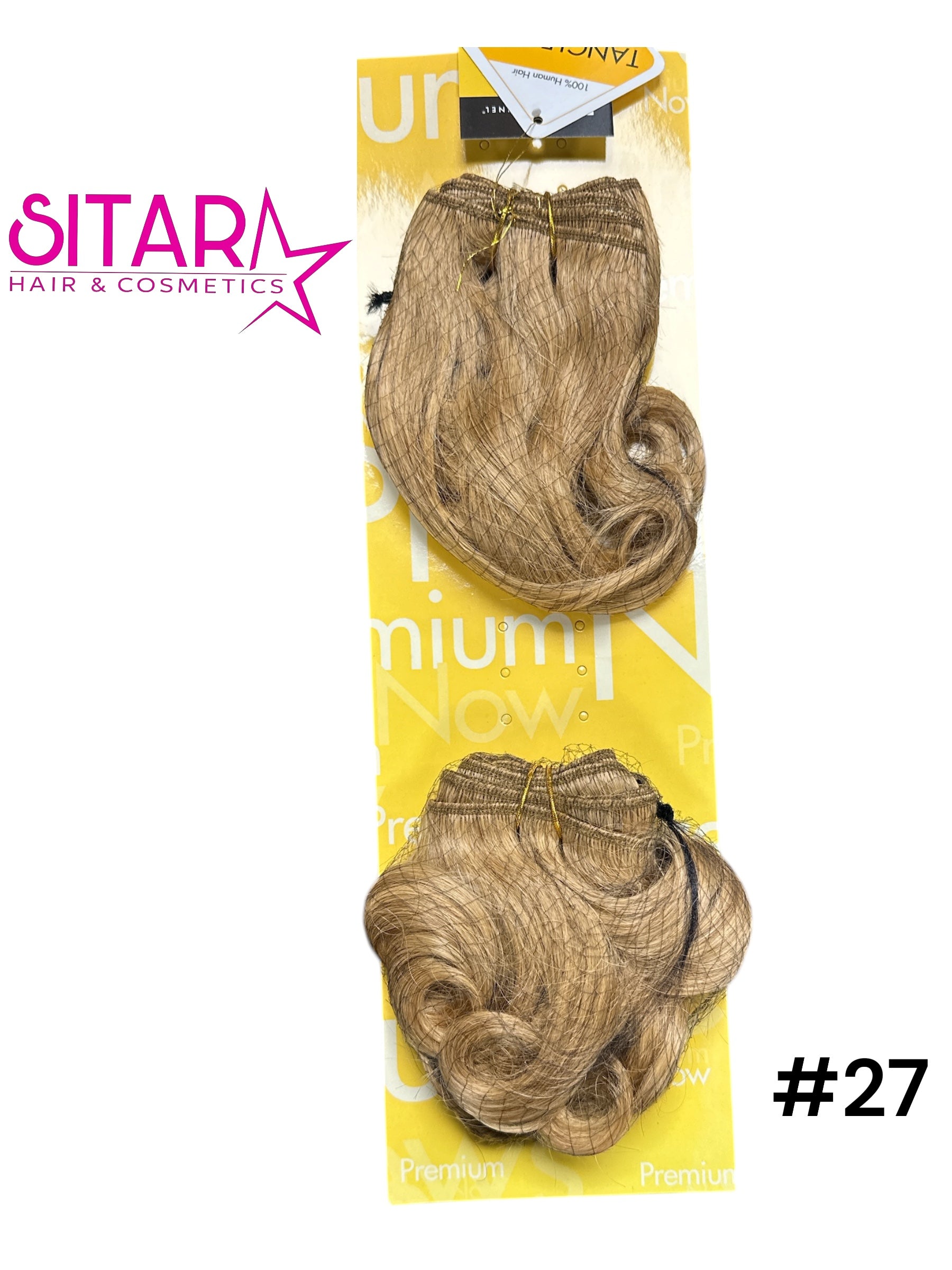 Double Romance Curl Real Hair Weave - 8"