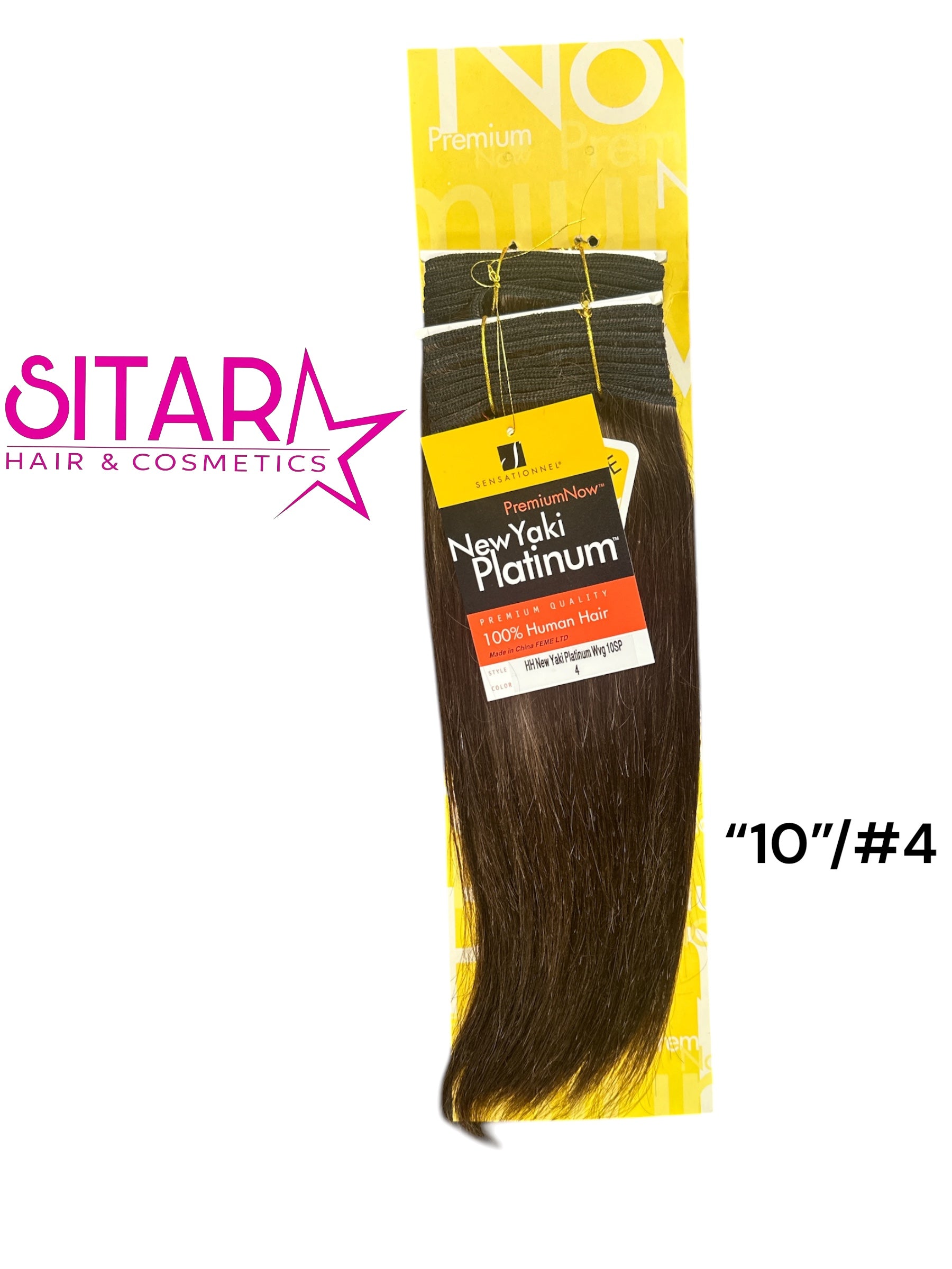 Yaki Platinum 100% Human Hair Weave