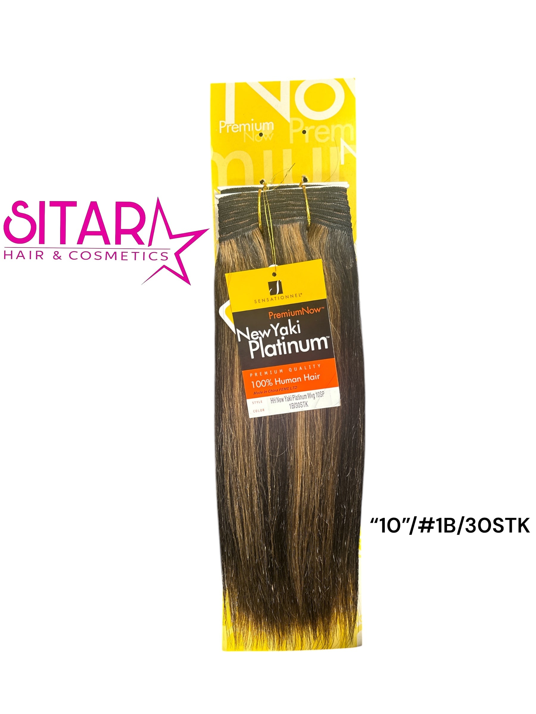 Yaki Platinum 100% Human Hair Weave