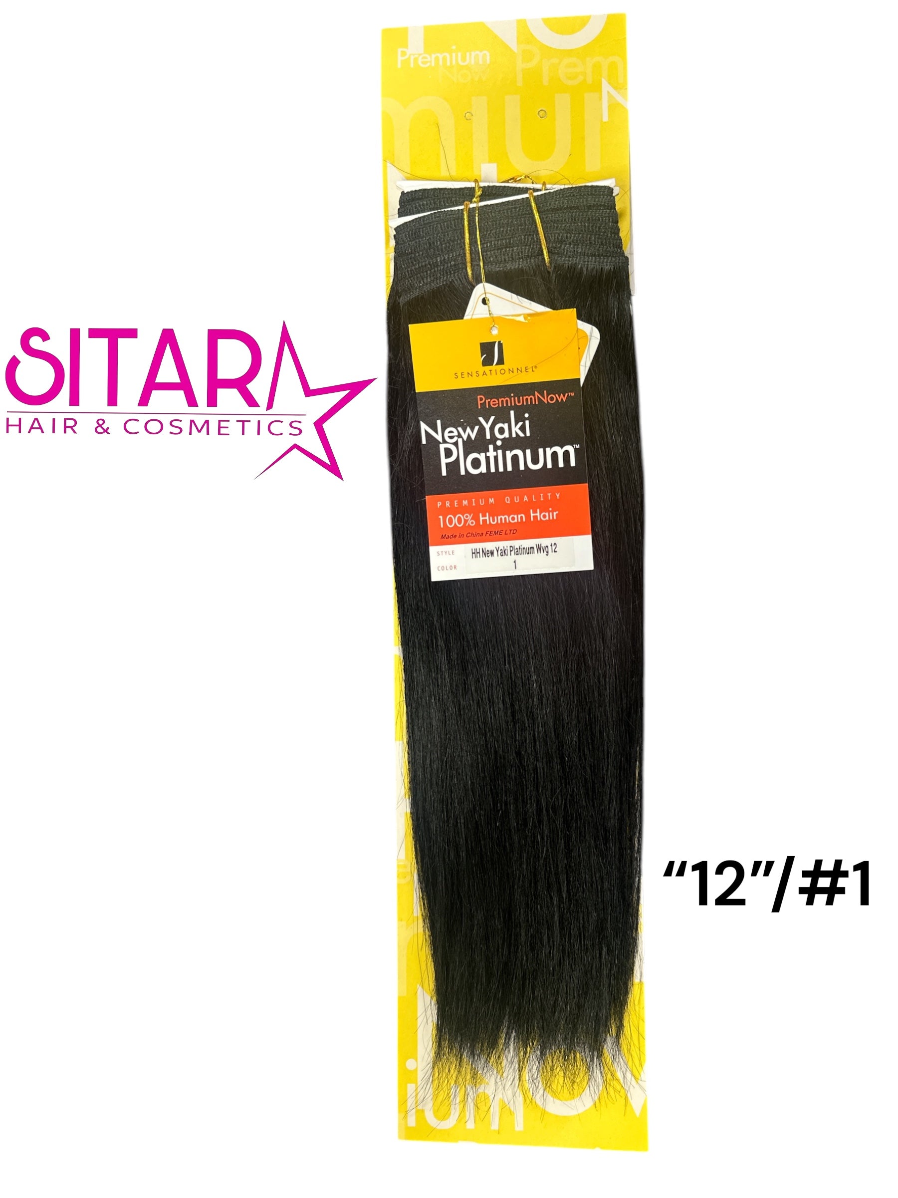 Yaki Platinum 100% Human Hair Weave