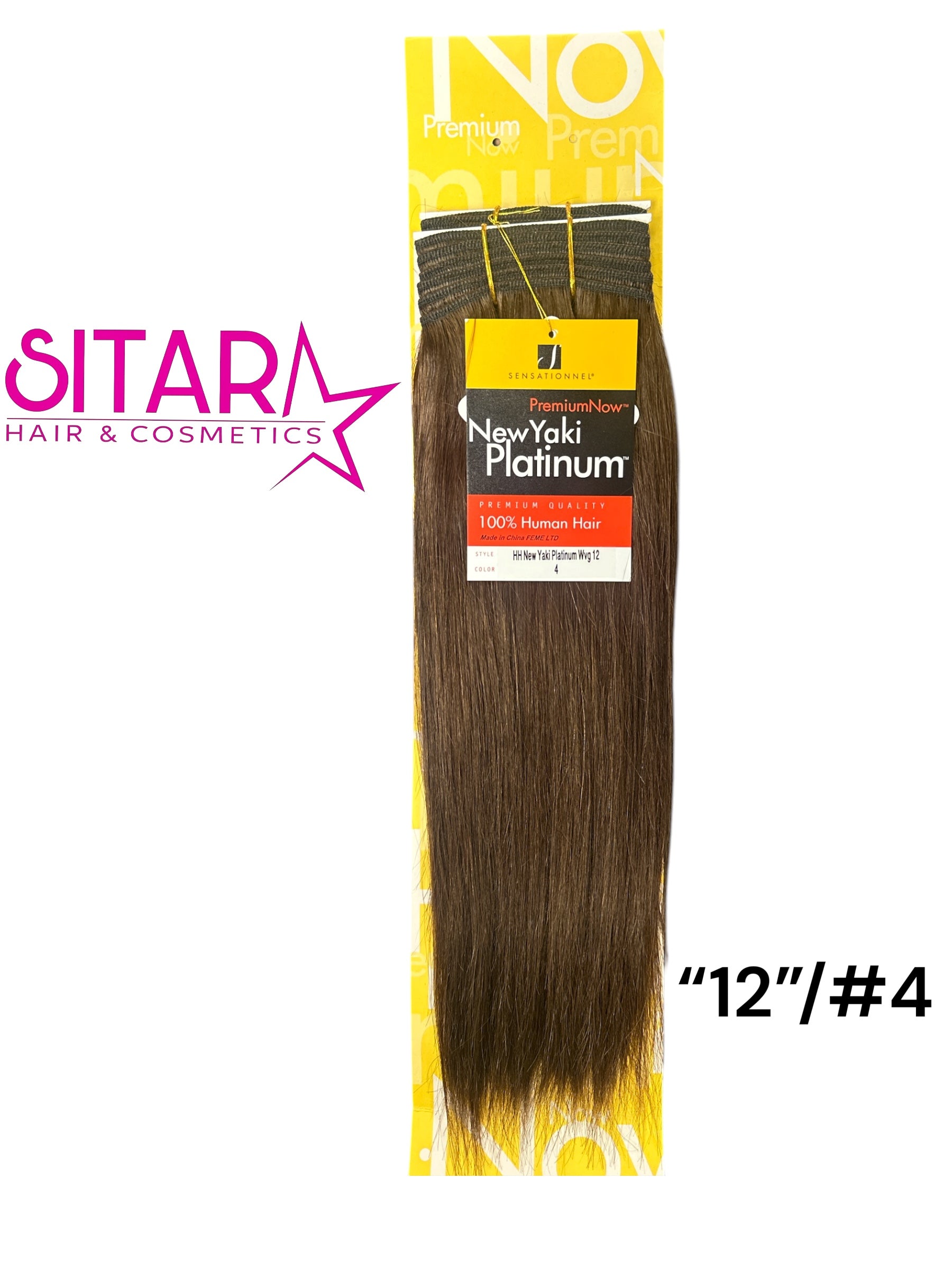 Yaki Platinum 100% Human Hair Weave
